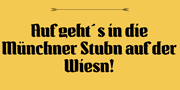 Oktoberfest-Zelte: Neu "Münchner Stubn"